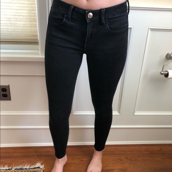 american eagle low rise skinny jeans